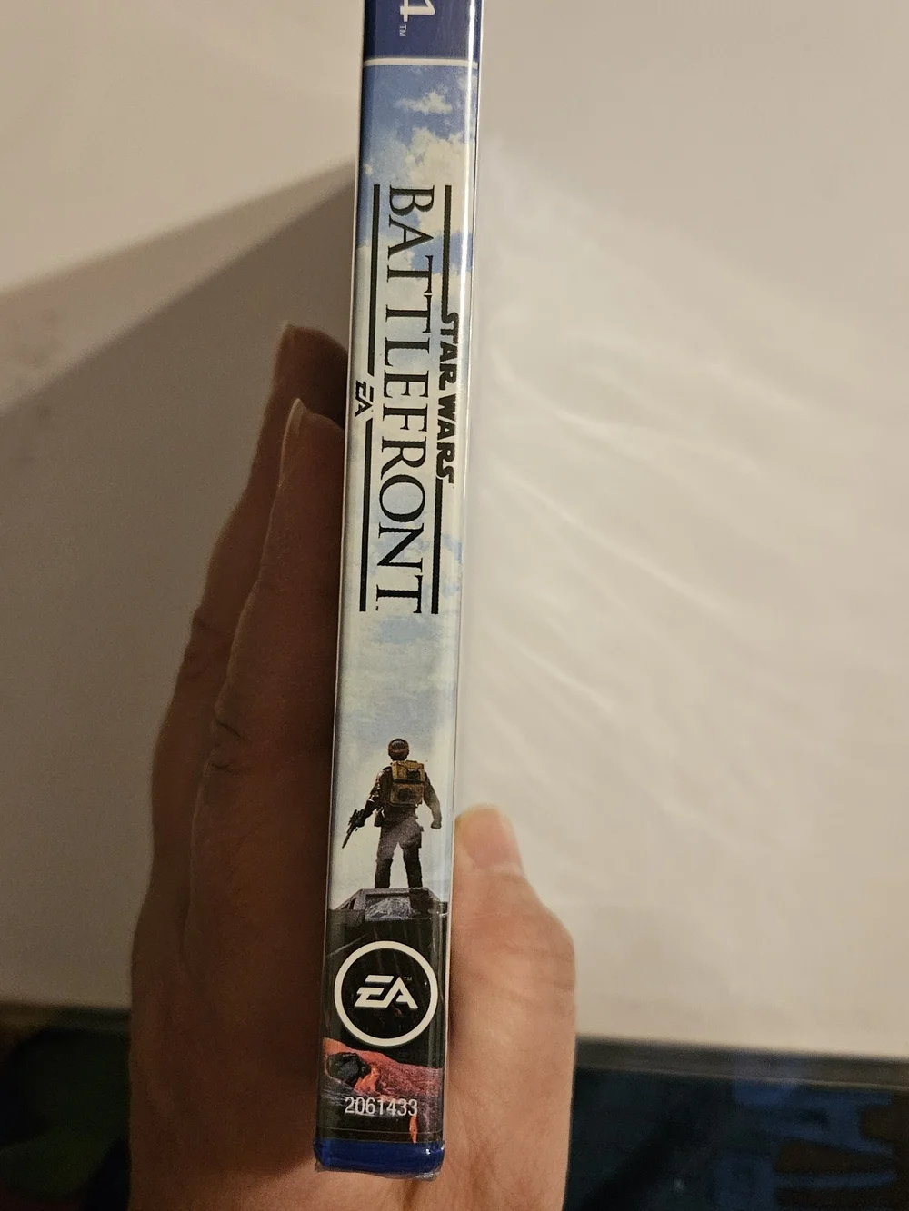 Sony PS4 Star Wars Battlefront - Blue Case Cover Art